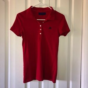 Red aeropostale polo